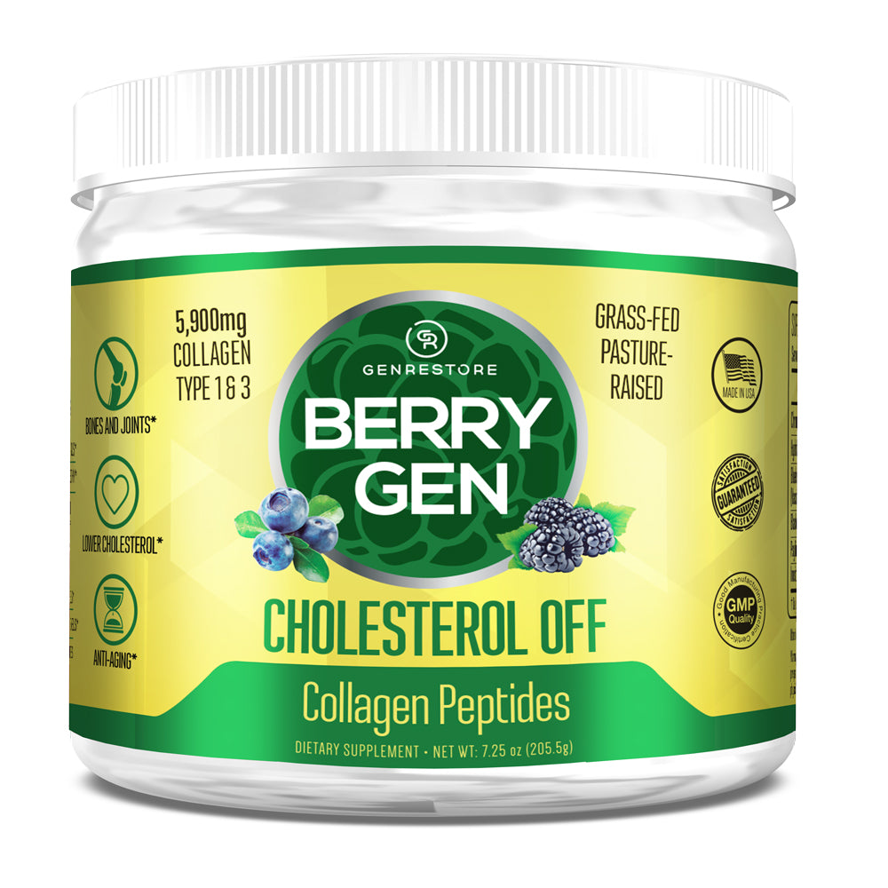 Reduce cholesterol levels and support overall health with our natural collagen supplement.
