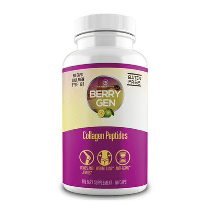 Naturally achieve your weight loss goals with our collagen for weight loss capsules! Try Berry Gen today!